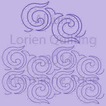 Allium Pattern Lorien Quilting