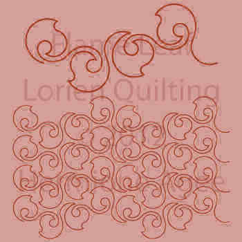 Flame Leaf Lorien Quilting