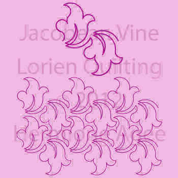 Jacobean Vine Lorien Quilting