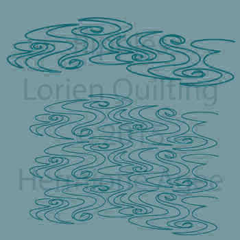 Ripples Pattern Lorien Quilting